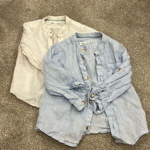 Zara linen tops
